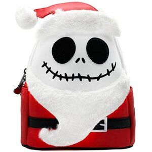 Loungefly Disney Nightmare Before Christmas Santa Jack Cosplay Mini Backpack